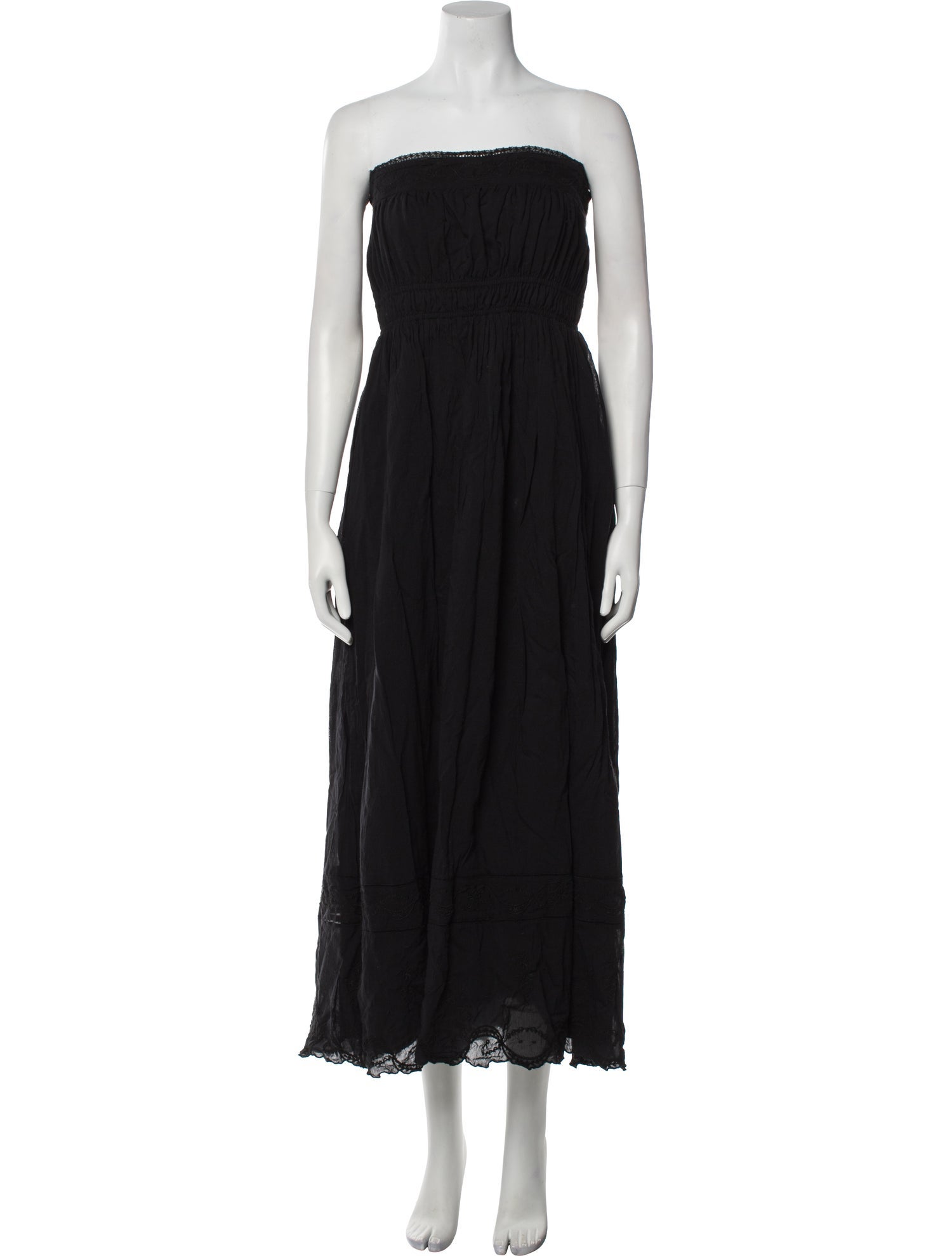 Posse Strapless Midi Length Dress