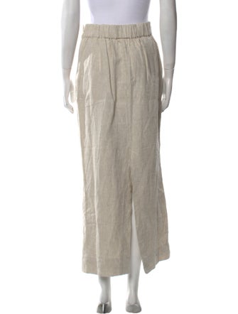 Posse Linen Midi Length Skirt