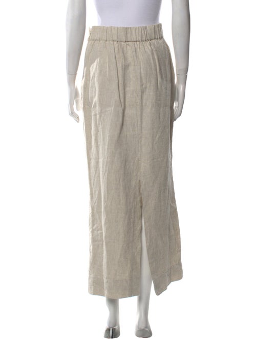 Posse Linen Midi Length Skirt