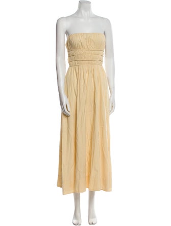 Posse Strapless Midi Length Dress