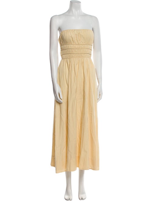 Posse Strapless Midi Length Dress