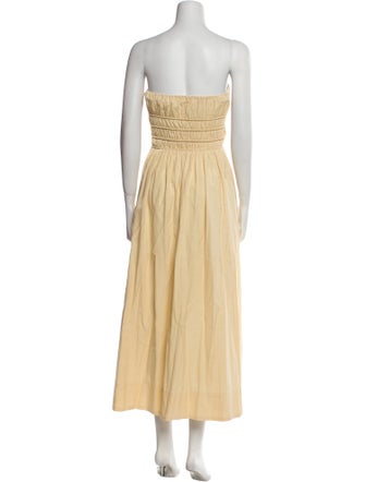 Posse Strapless Midi Length Dress