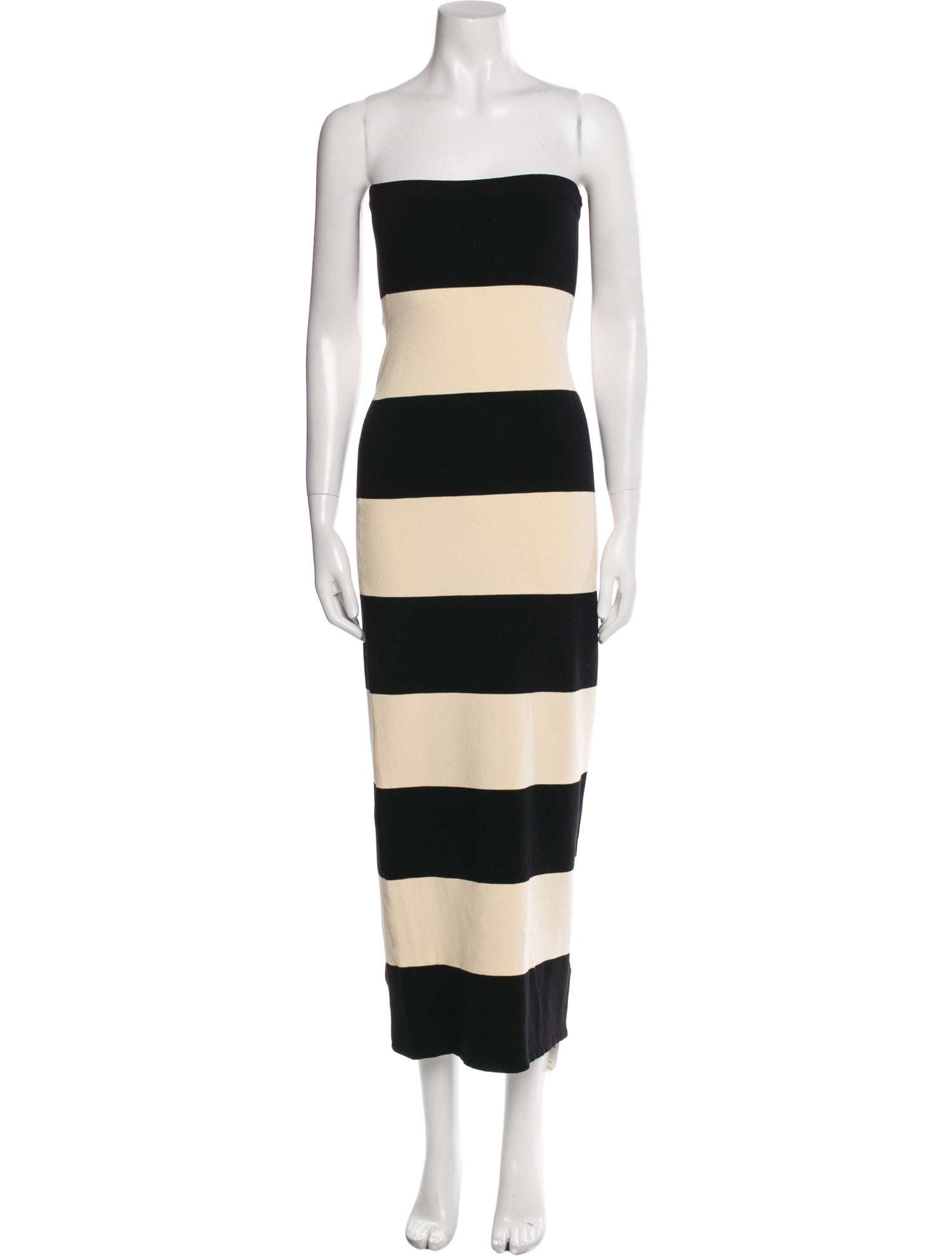 Posse Striped Midi Length Dress