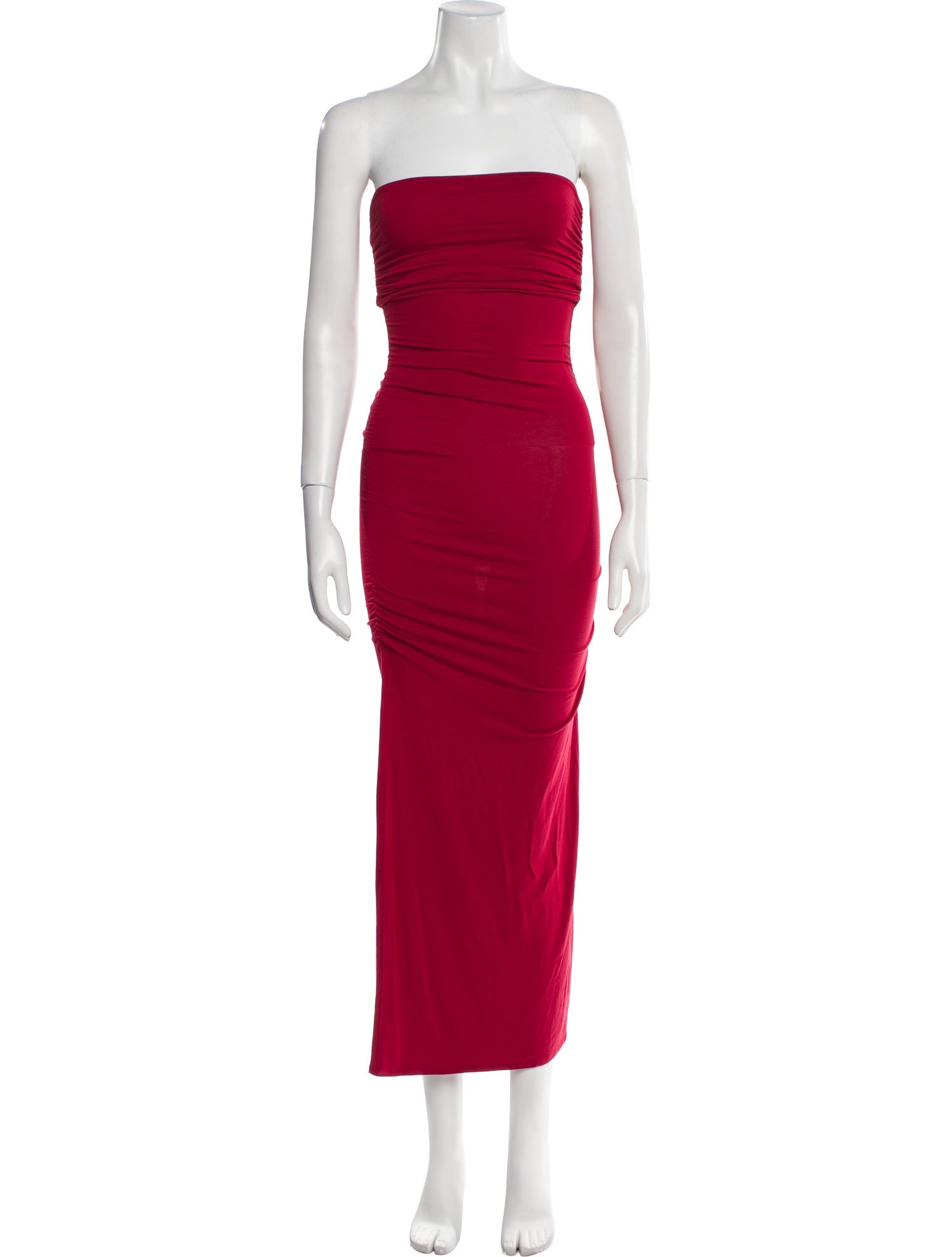 Posse Strapless Midi Length Dress