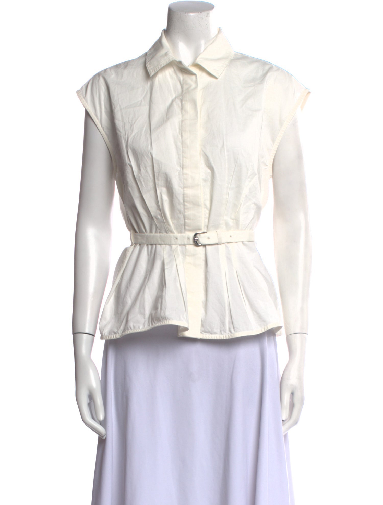 Posse Short Sleeve Button-Up Top