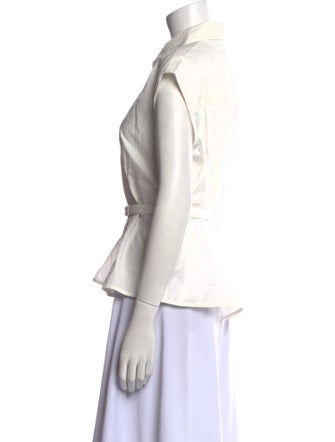 Posse Short Sleeve Button-Up Top