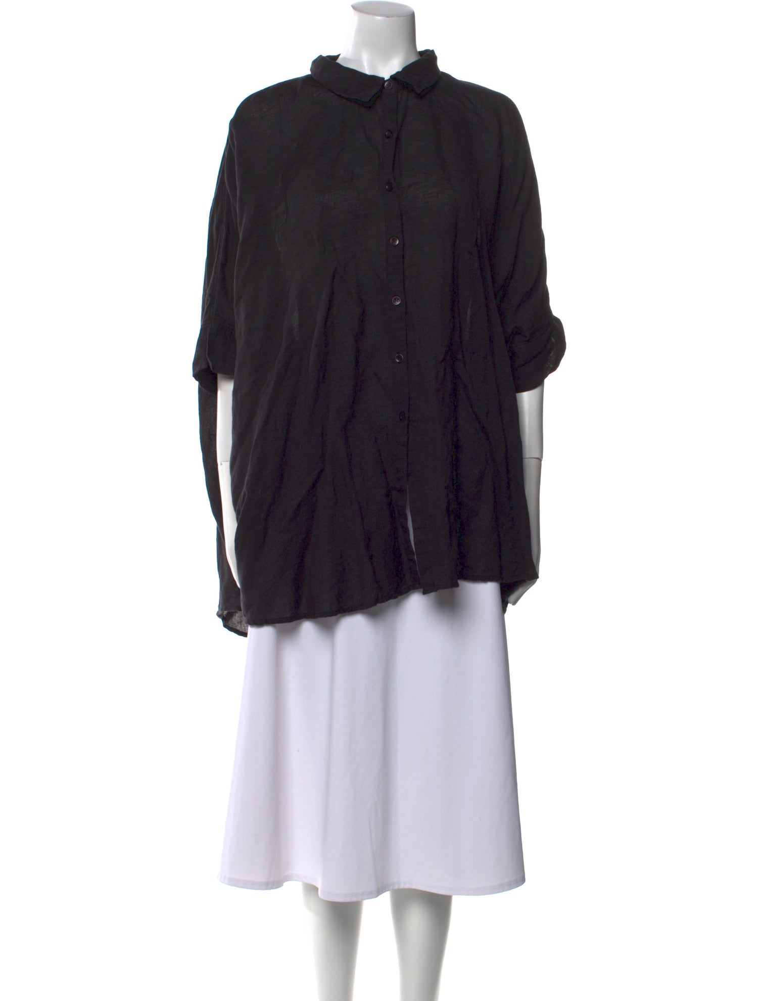 Posse Linen Mock Neck Tunic