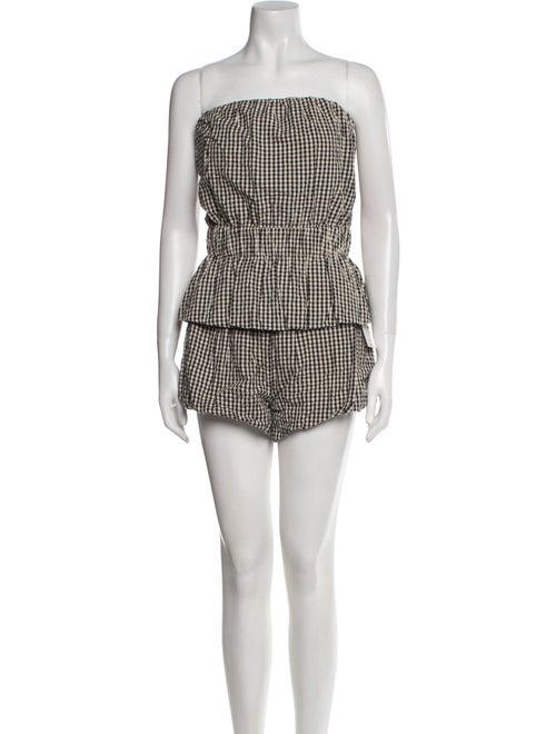 Posse Plaid Print Short Set