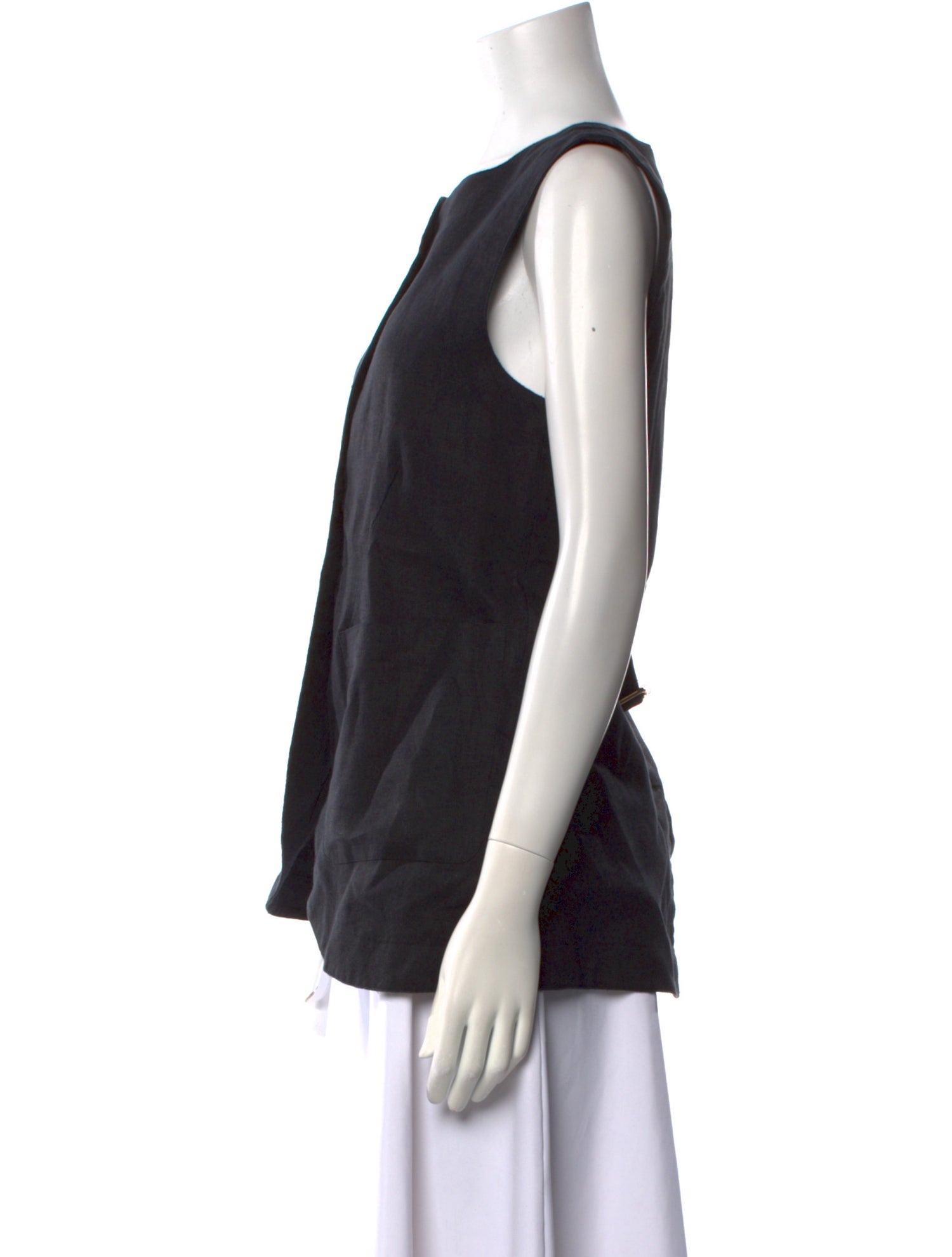 Posse Linen Square Neckline Tunic