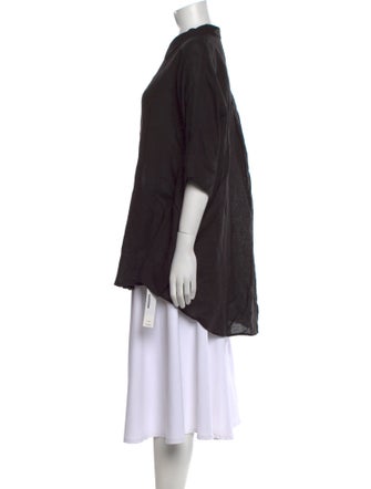 Posse Mock Neck Short Sleeve Tunic