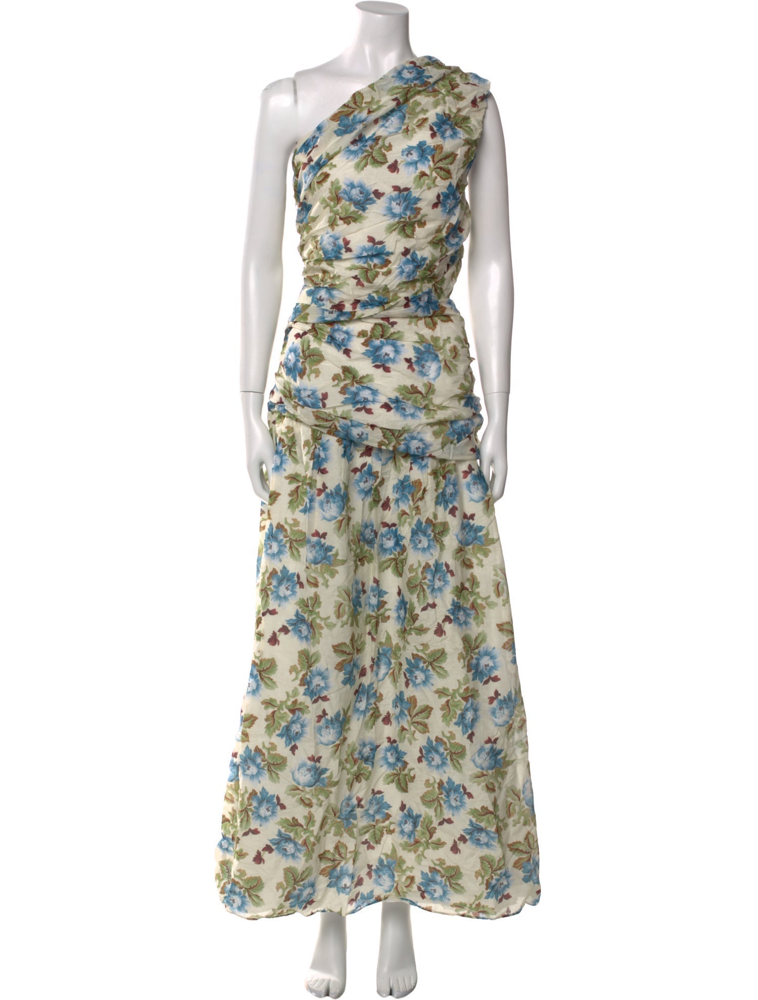 Posse Floral Print Long Dress w/ Tags