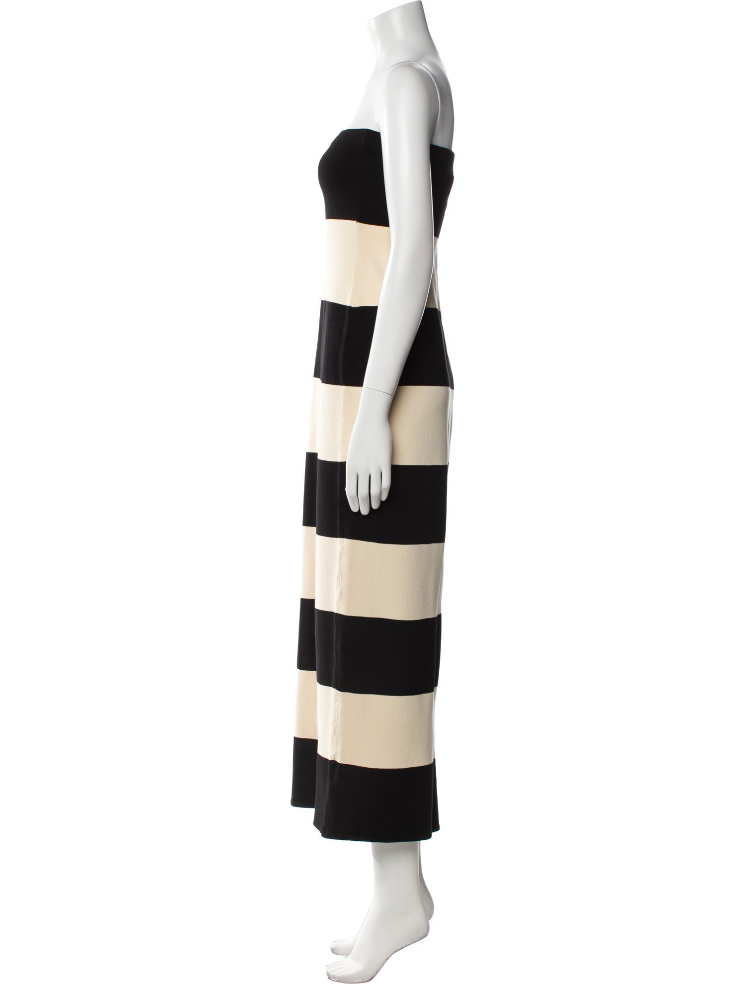 Posse Striped Midi Length Dress