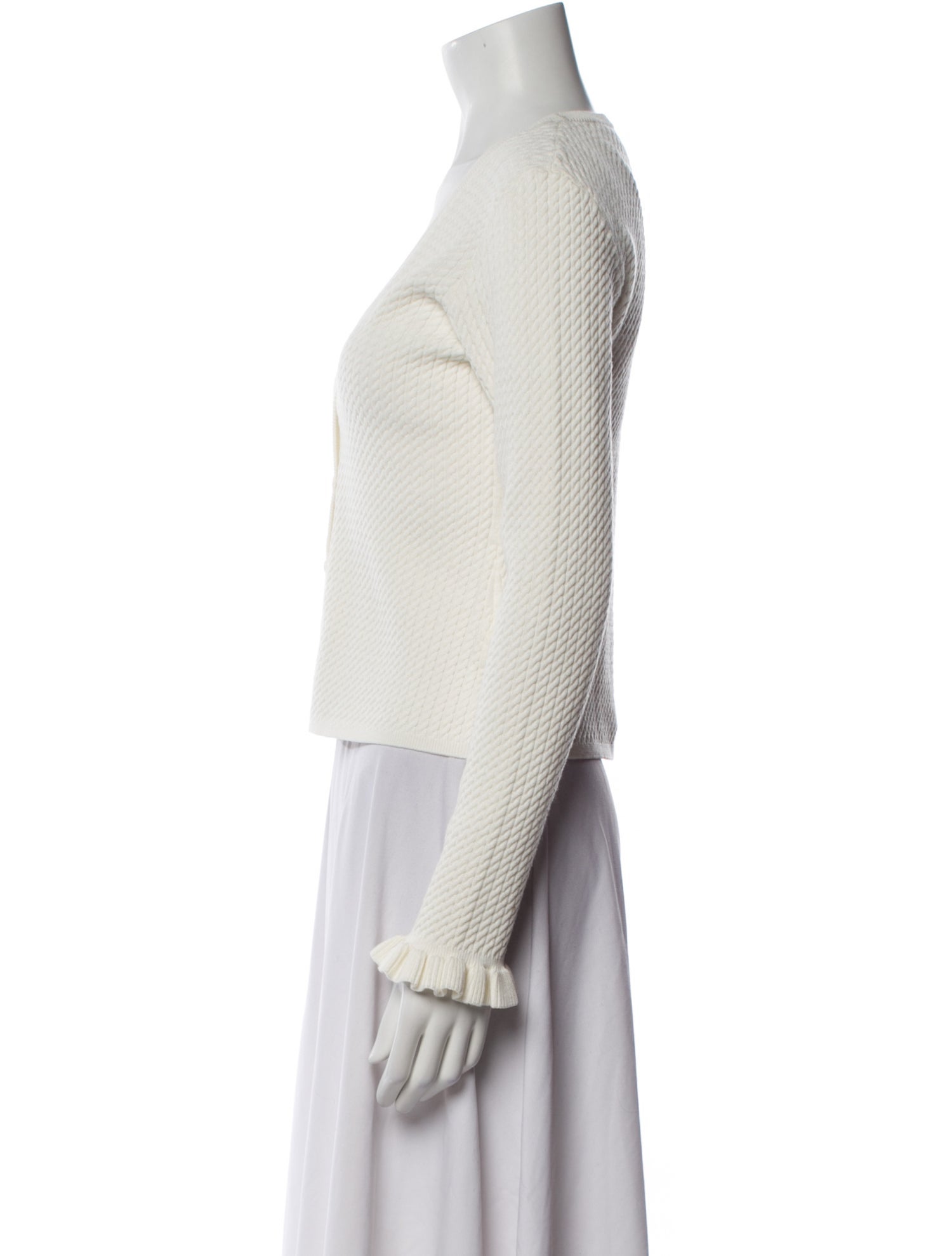 Posse Cable Knit V-Neck Sweater