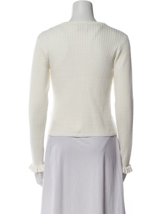 Posse Cable Knit V-Neck Sweater