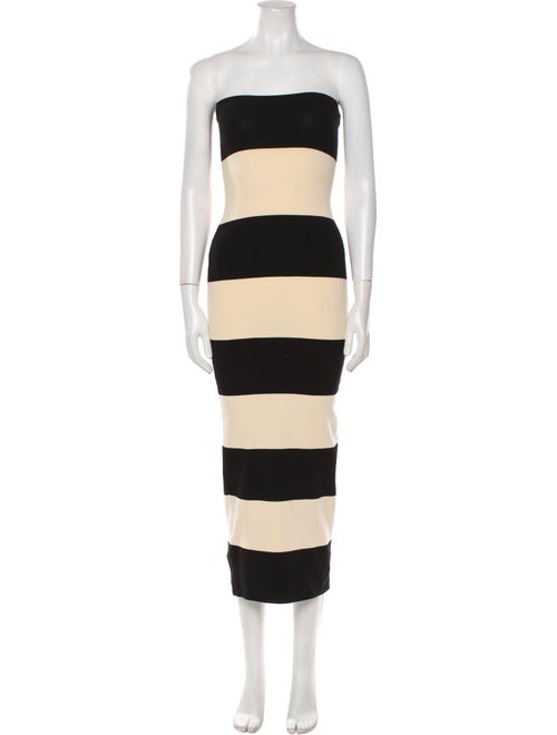 Posse Striped Midi Length Dress