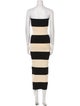 Posse Striped Midi Length Dress