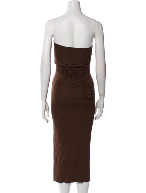 Posse Strapless Midi Length Dress
