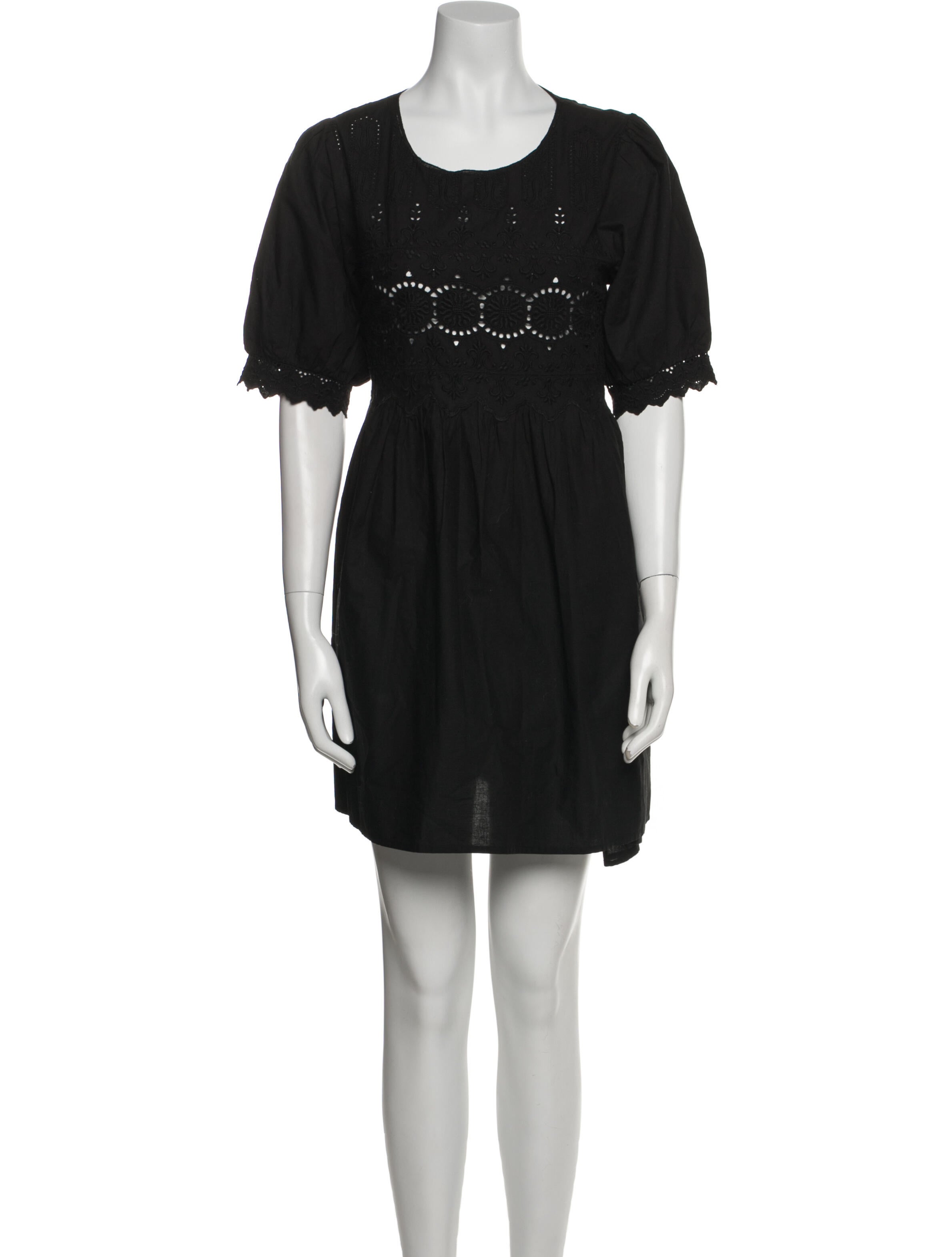 Posse Scoop Neck Mini Dress