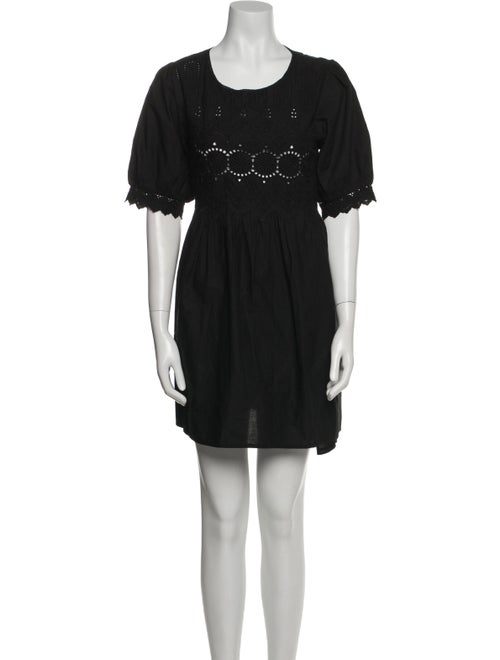 Posse Scoop Neck Mini Dress