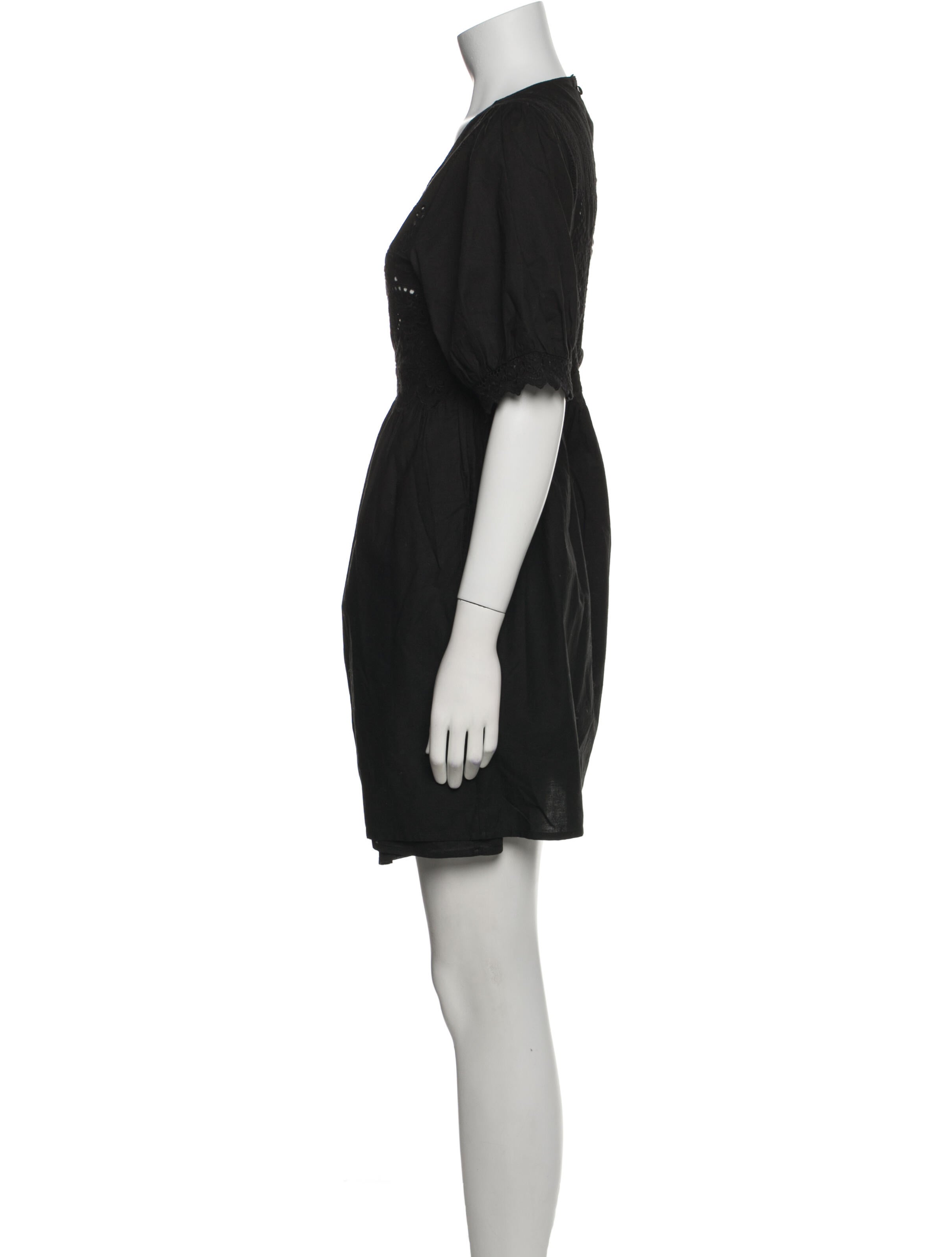 Posse Scoop Neck Mini Dress