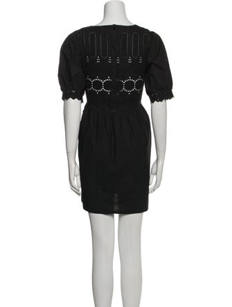 Posse Scoop Neck Mini Dress