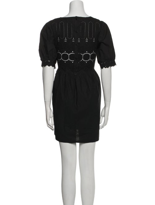 Posse Scoop Neck Mini Dress