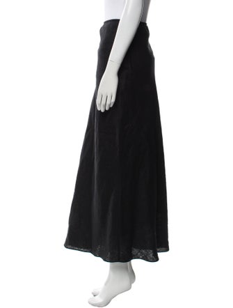 Posse Linen Midi Length Skirt