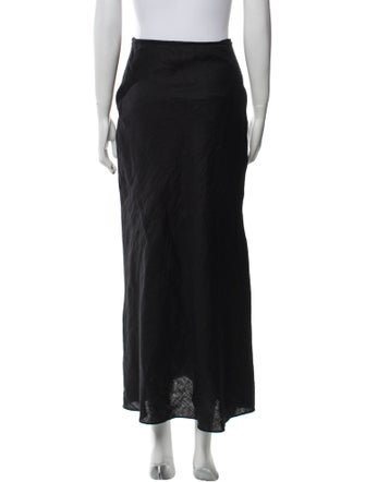 Posse Linen Midi Length Skirt