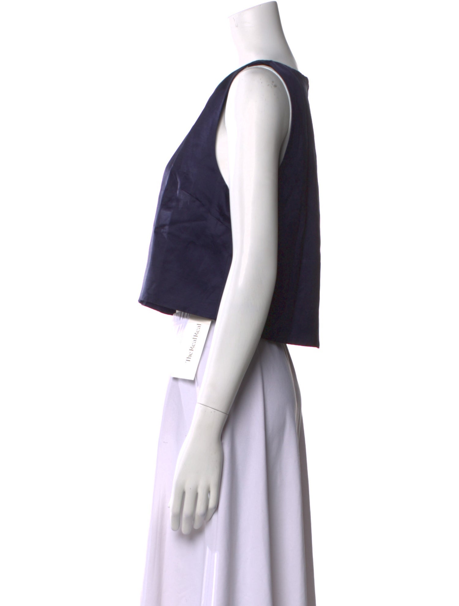 Posse Scoop Neck Sleeveless Crop Top w/ Tags