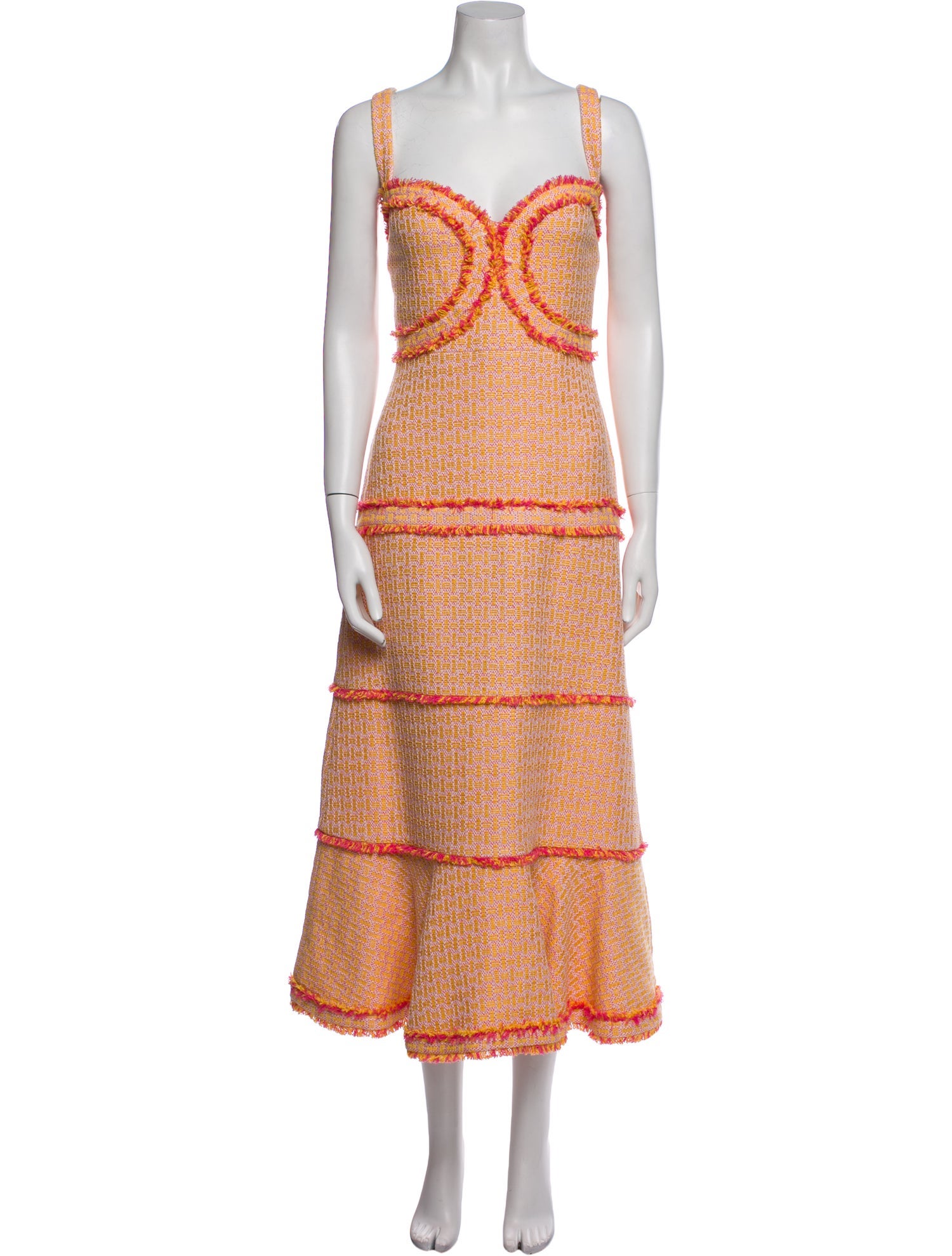 Posse Printed Long Dress w/ Tags