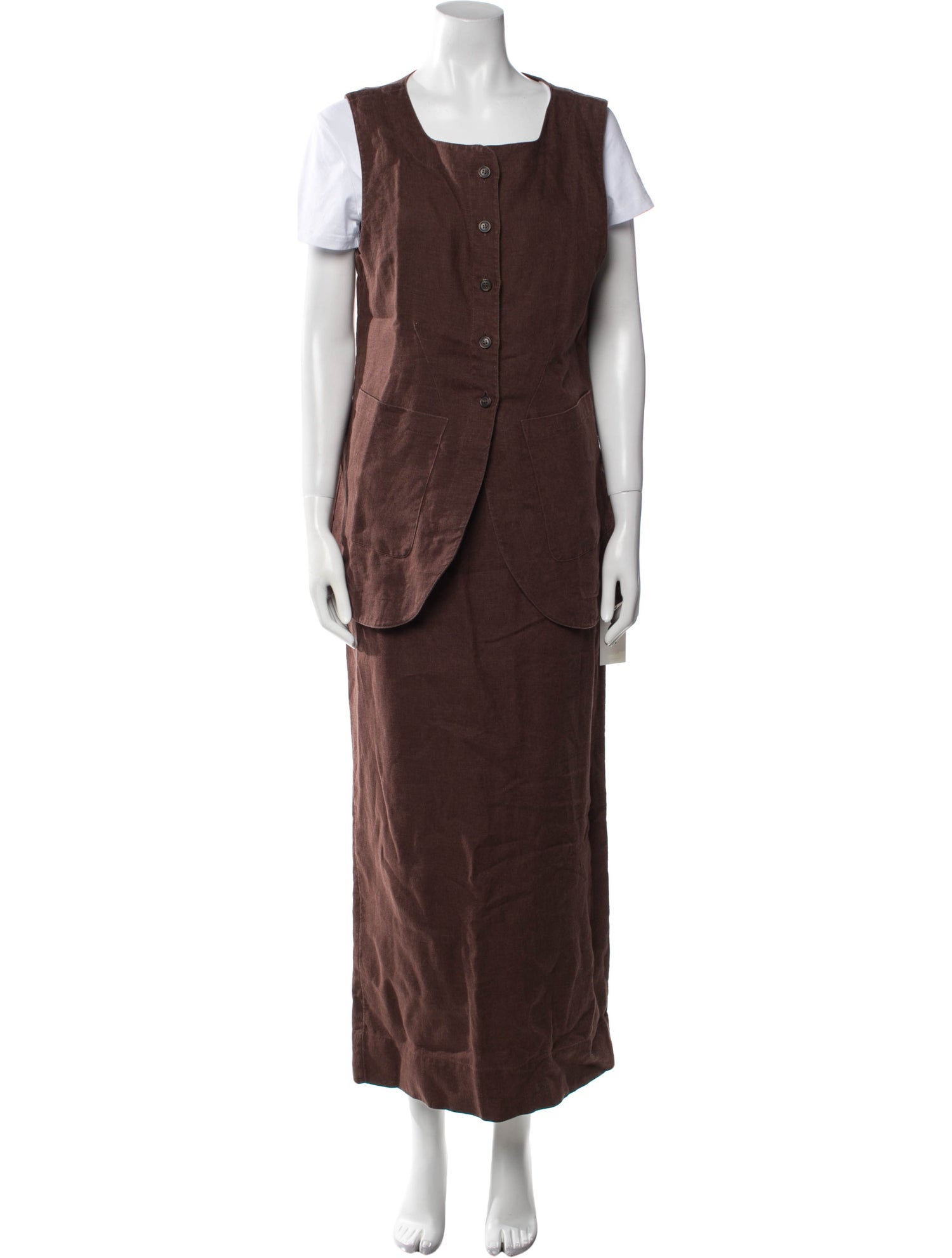 Posse Linen Skirt Set