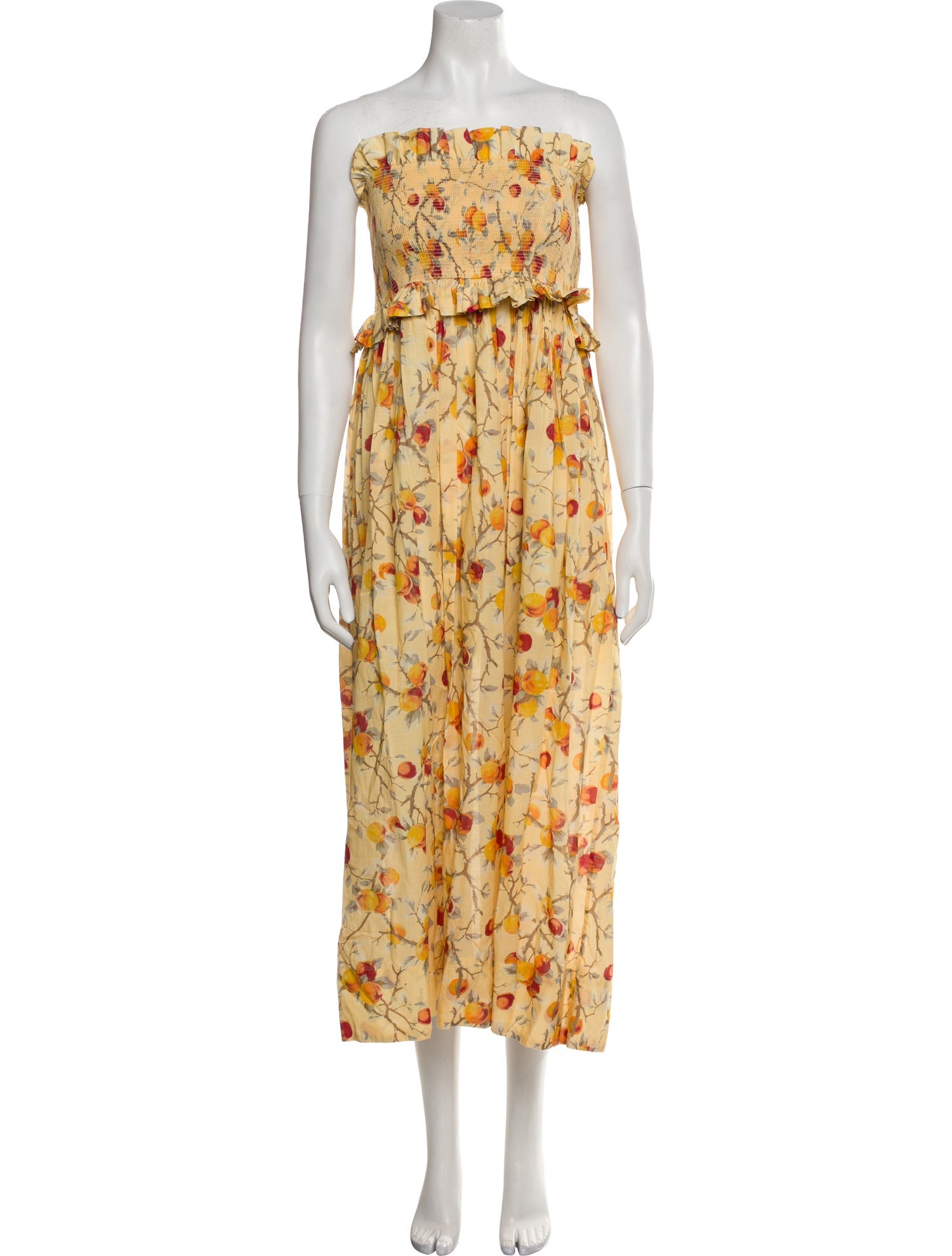 Posse Floral Print Midi Length Dress w/ Tags