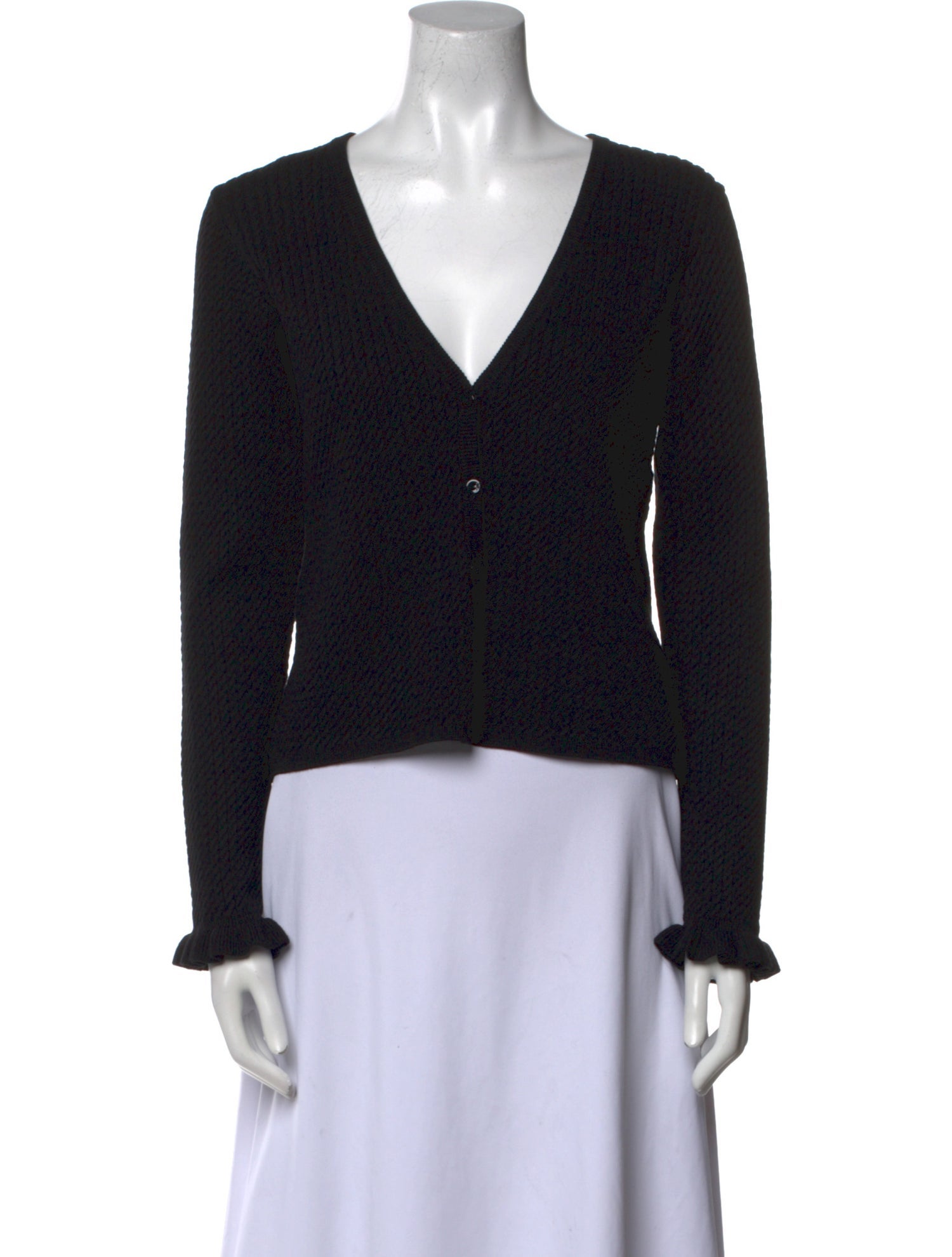 Posse V-Neck Long Sleeve Crop Top