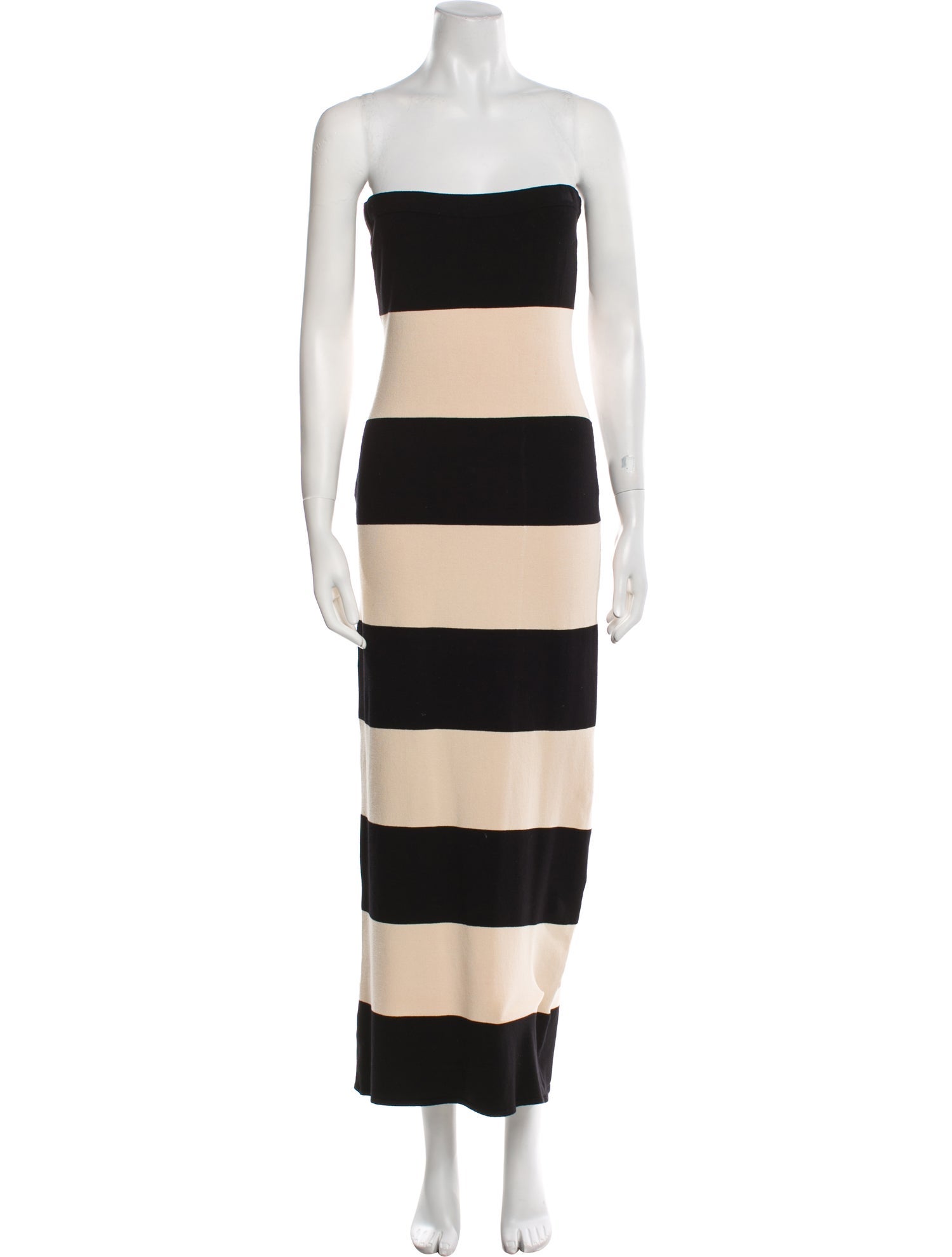 Posse Striped Midi Length Dress