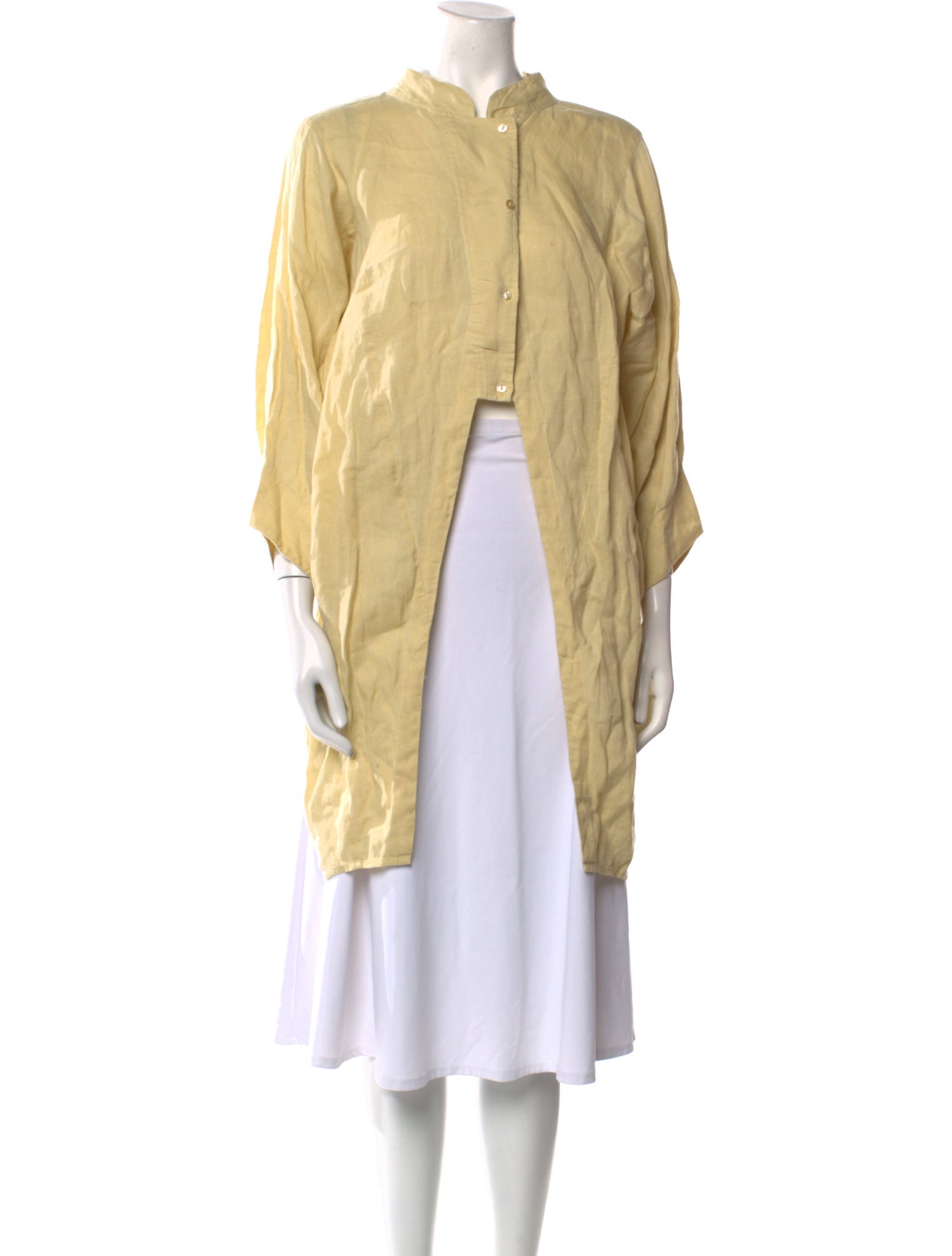 Posse Linen Mock Neck Tunic