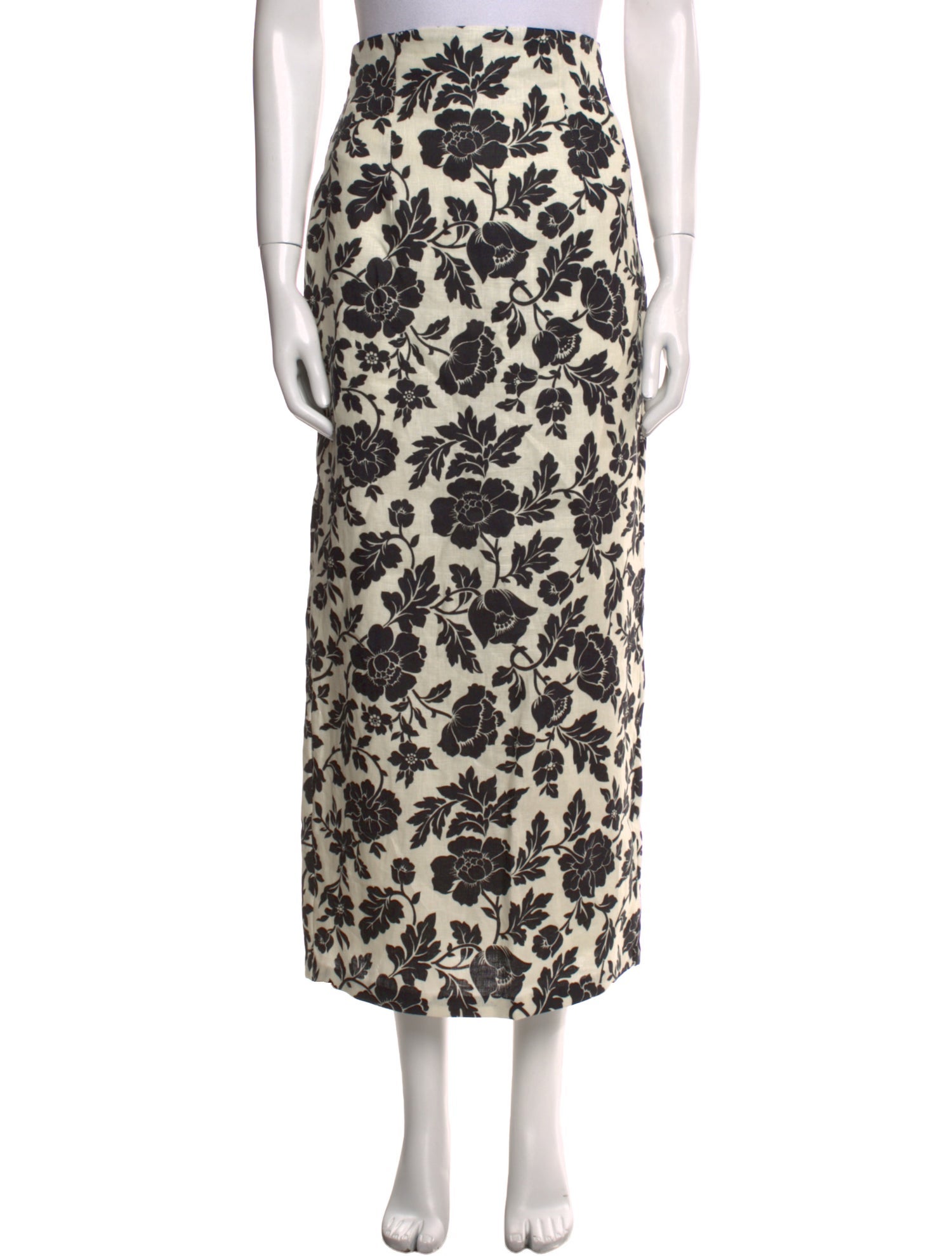 Posse Linen Midi Length Skirt w/ Tags