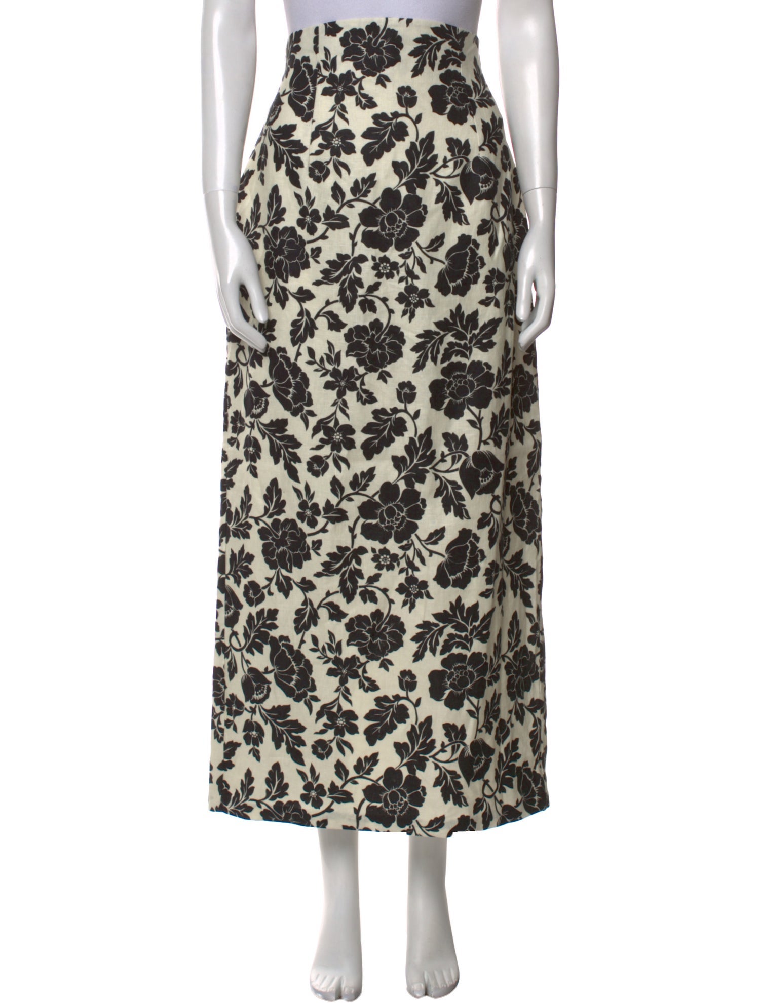 Posse Linen Midi Length Skirt w/ Tags