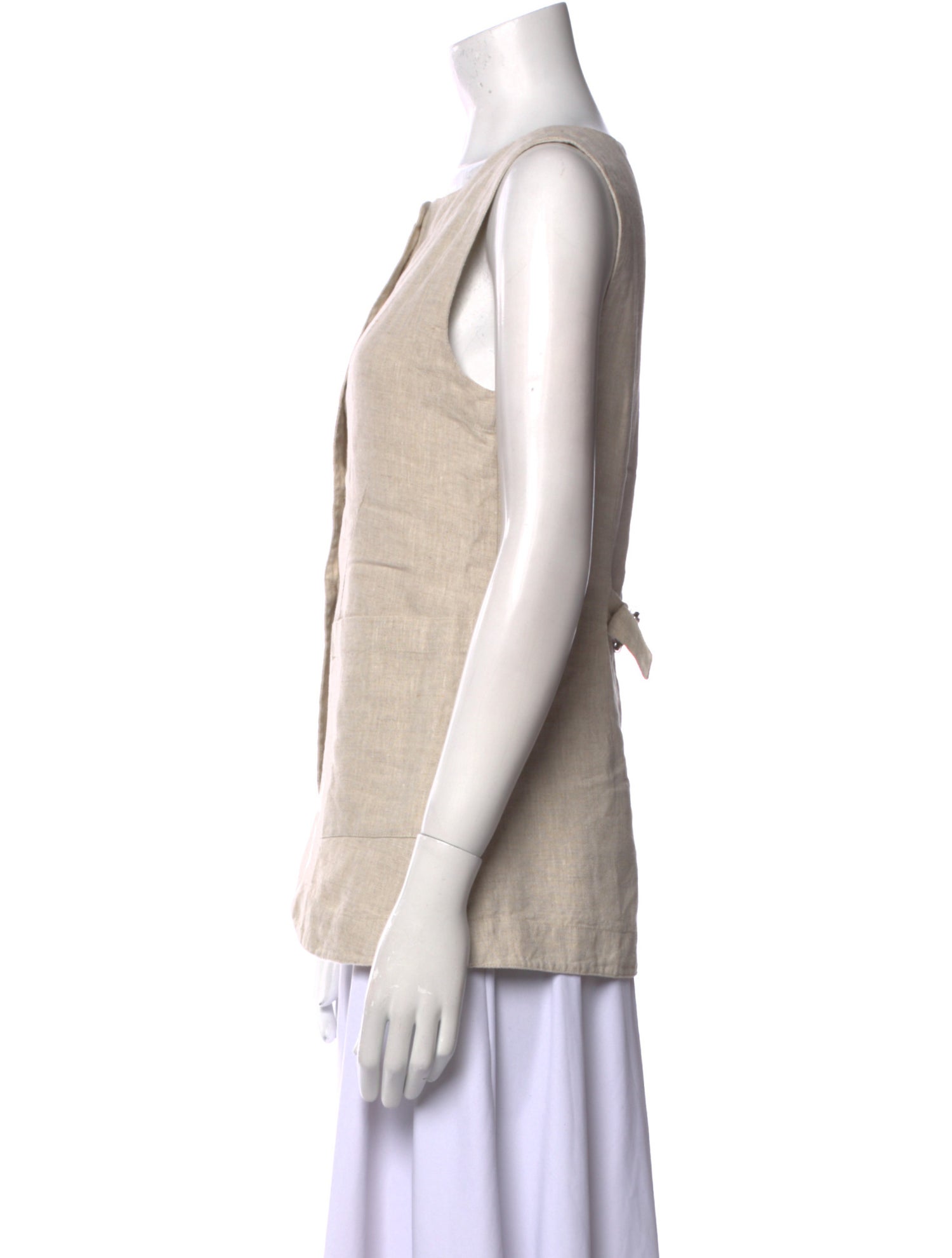 Posse Linen Scoop Neck Top