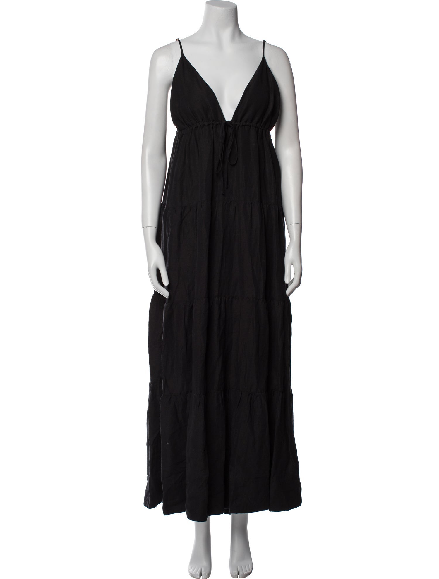 Posse V-Neck Long Dress