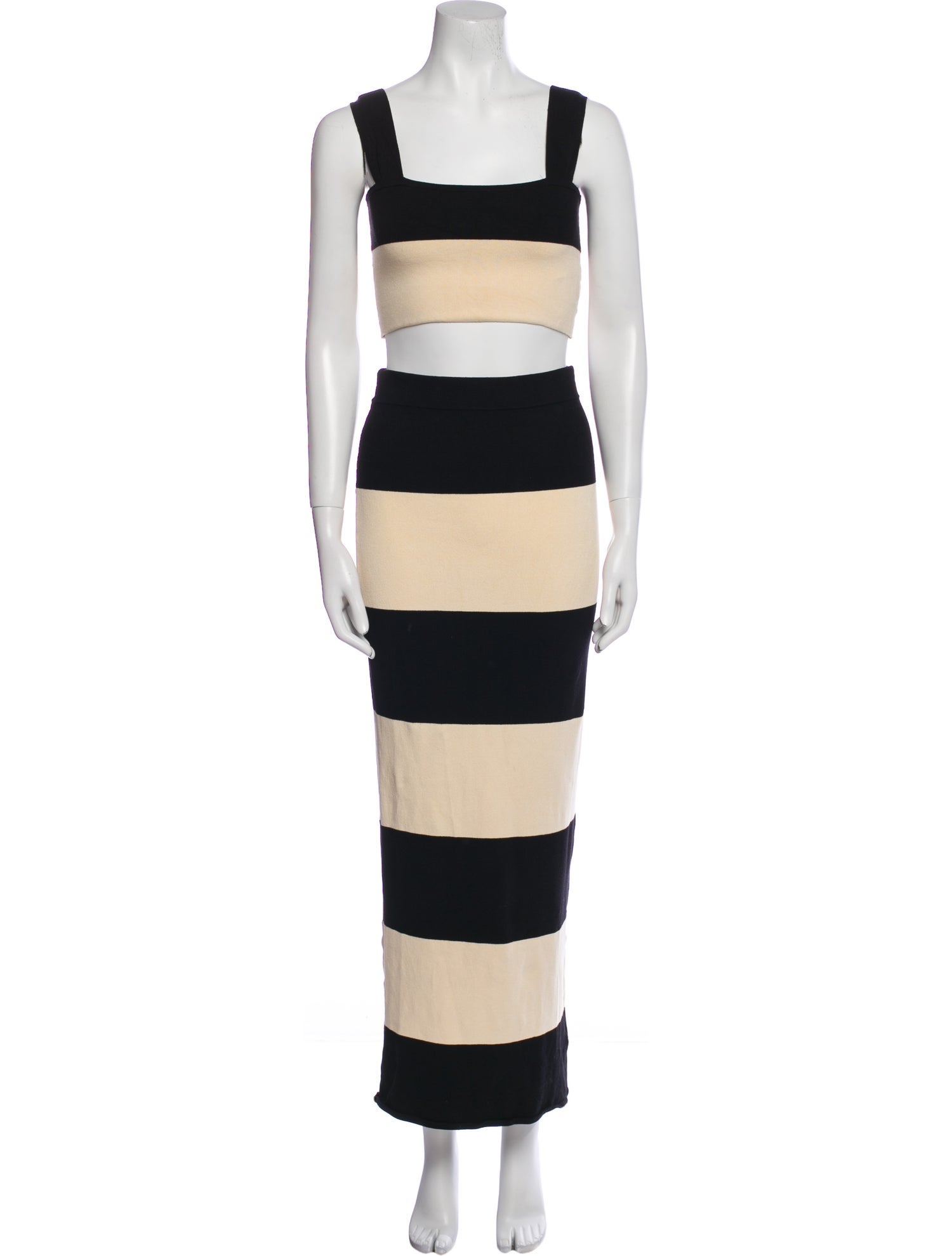 Posse Colorblock Pattern Skirt Set