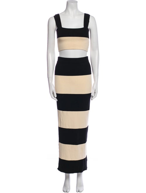 Posse Colorblock Pattern Skirt Set