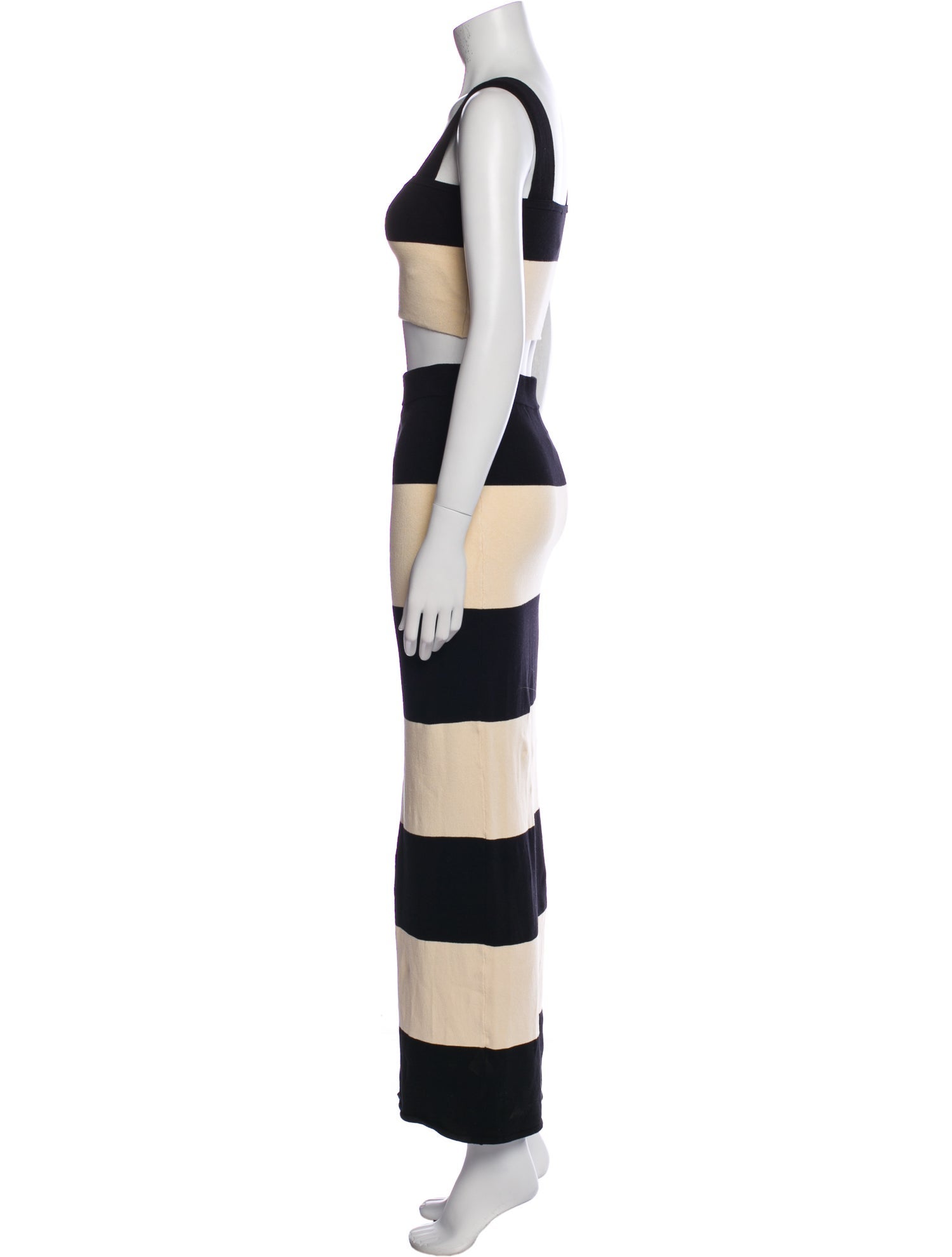 Posse Colorblock Pattern Skirt Set