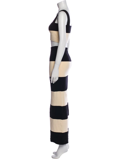 Posse Colorblock Pattern Skirt Set