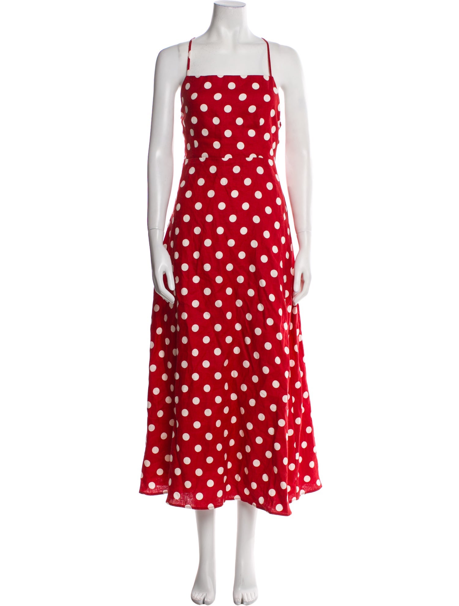 Posse Linen Midi Length Dress w/ Tags