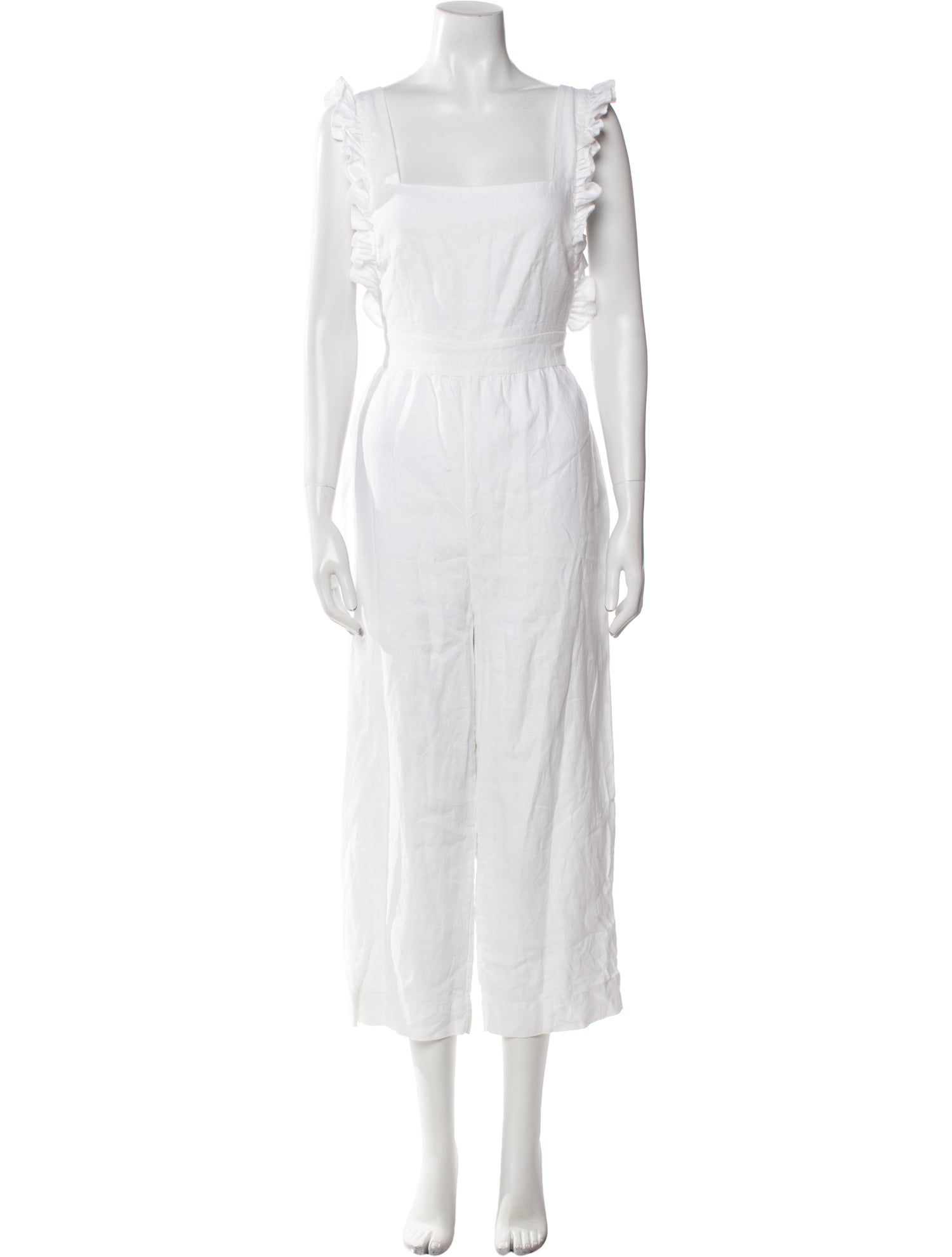 Posse Linen Square Neckline Jumpsuit