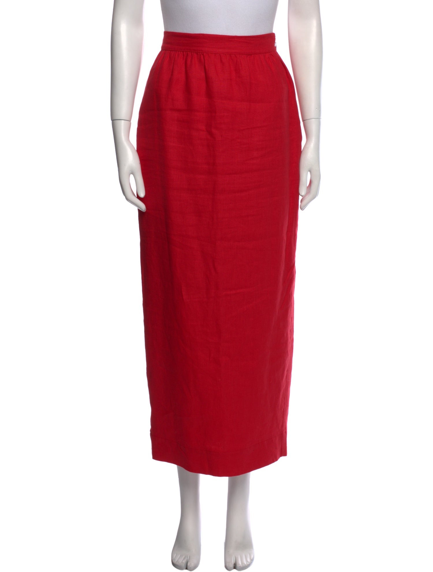 Posse Linen Midi Length Skirt