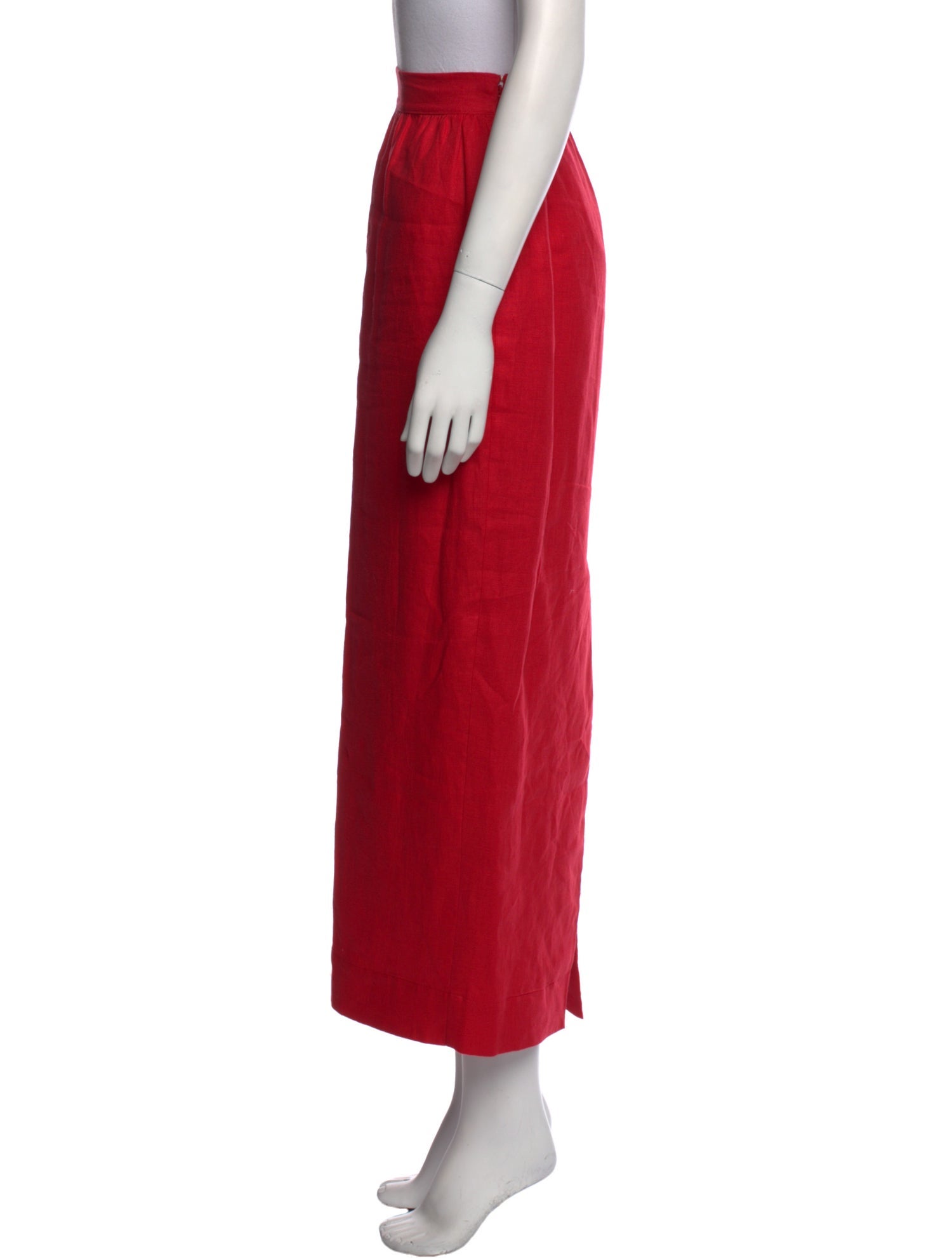 Posse Linen Midi Length Skirt