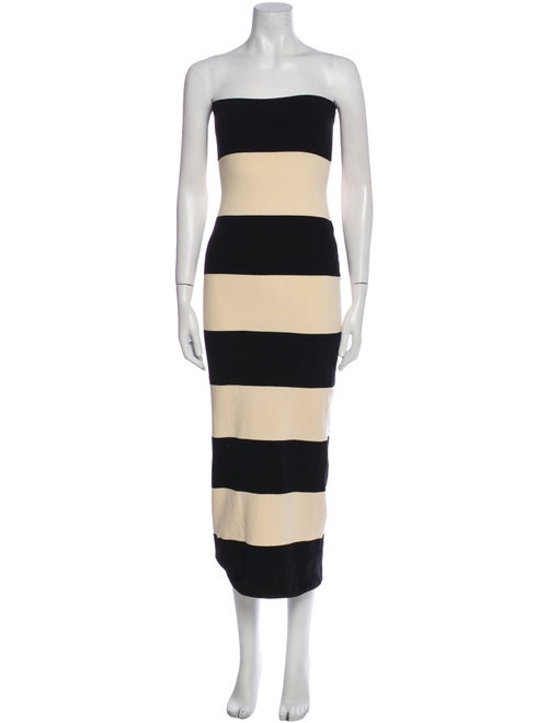 Posse Striped Midi Length Dress