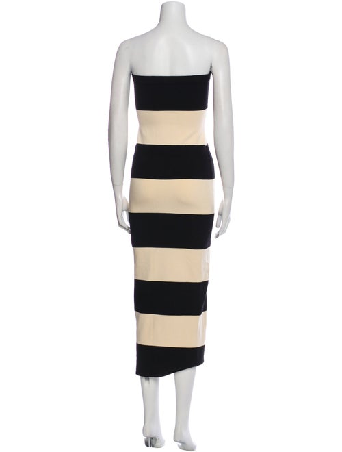 Posse Striped Midi Length Dress