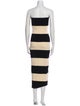 Posse Striped Midi Length Dress